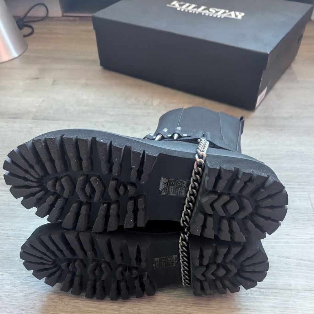 NEW IN BOX! Killstar Deadman's Boots  - Picture 6 of 10